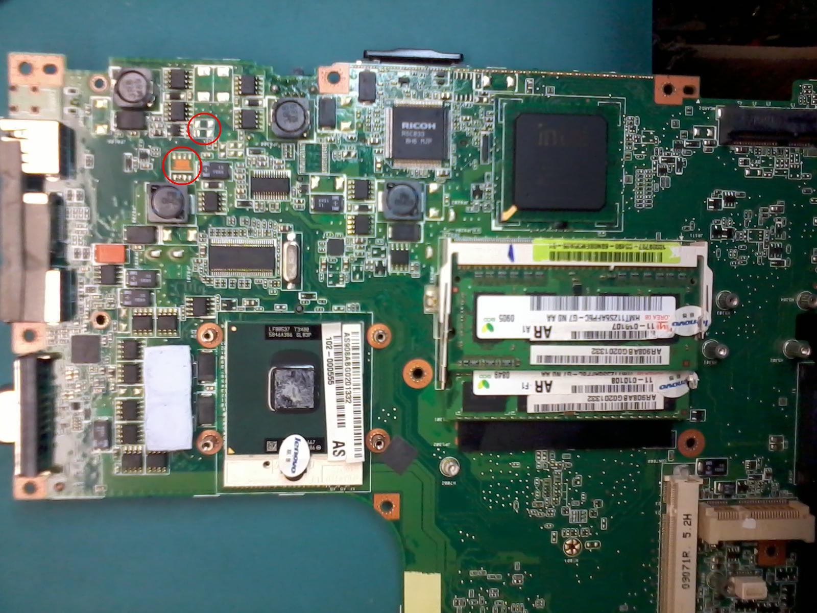 Y530 intel GM45 share ddr3