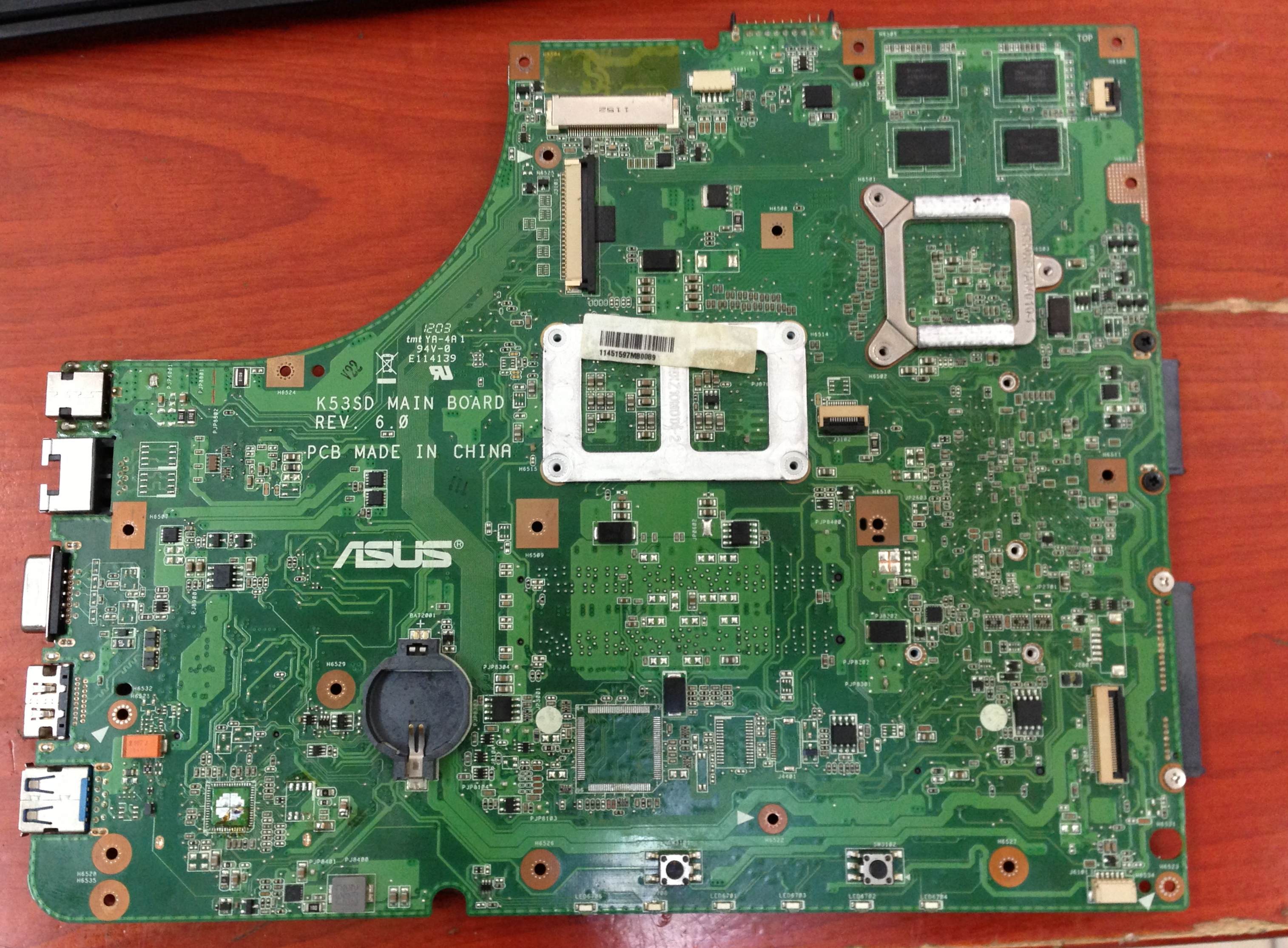 MOTHEBOARD ASUS K53 SD