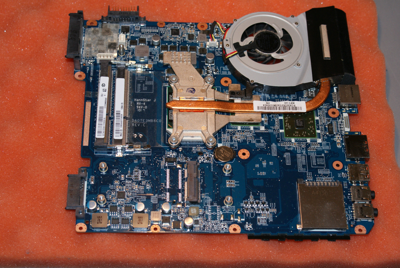 TOSHIBA L645D-S4025 LAPTOP MOTHERBOARD WITH AMD