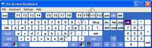 Sử dụng bàn phím ảo On-Screen keyboard trong Windows