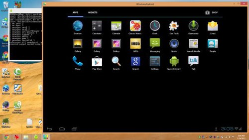 Chạy Android 4.0.3 trực tiếp trên Windows